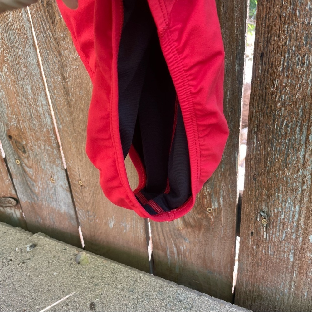 NIKE Hydrastrong Women’s Red One-Piece RacerBack Team Swimsuit Size 6 - Picture 5 of 12